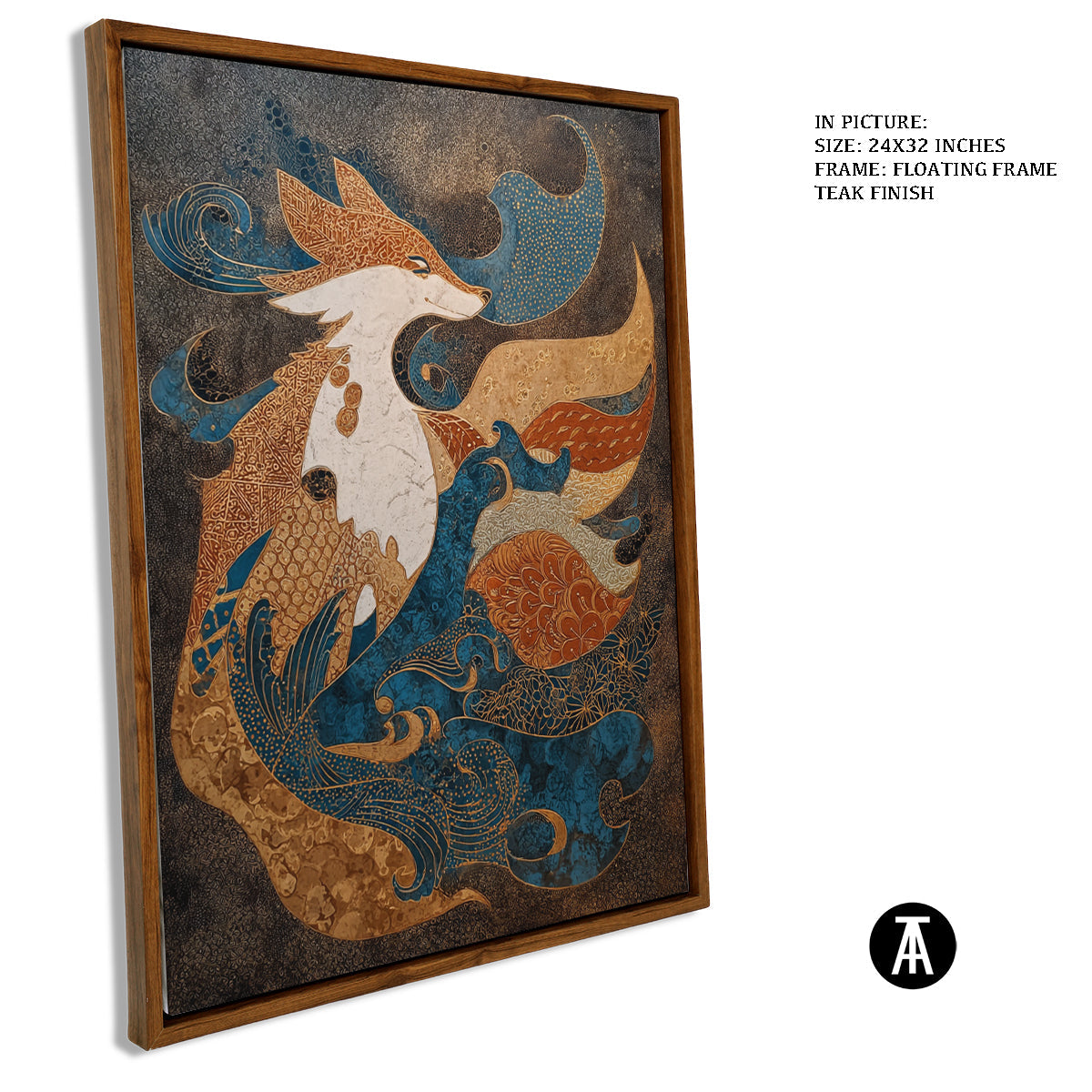 Artwork in Floating Frame