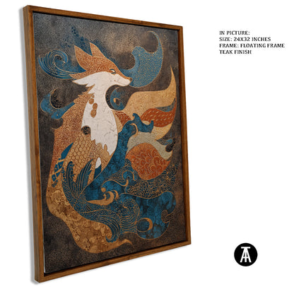 Artwork in Floating Frame