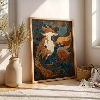 Japanese Painting in a Lifestyle Setting