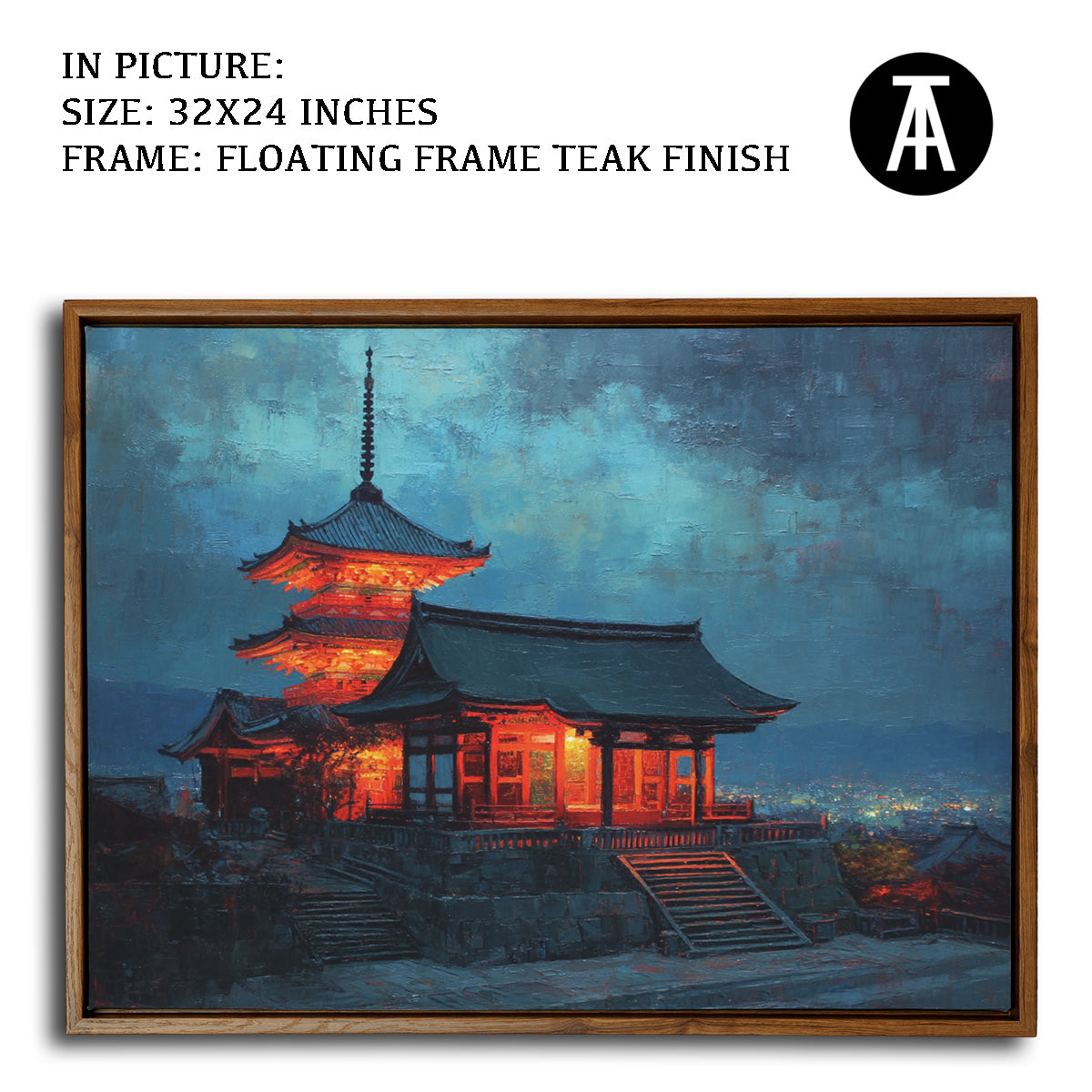 Artwork in Floating Frame