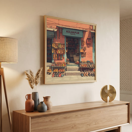 Indian Art in a Lifestyle Setting