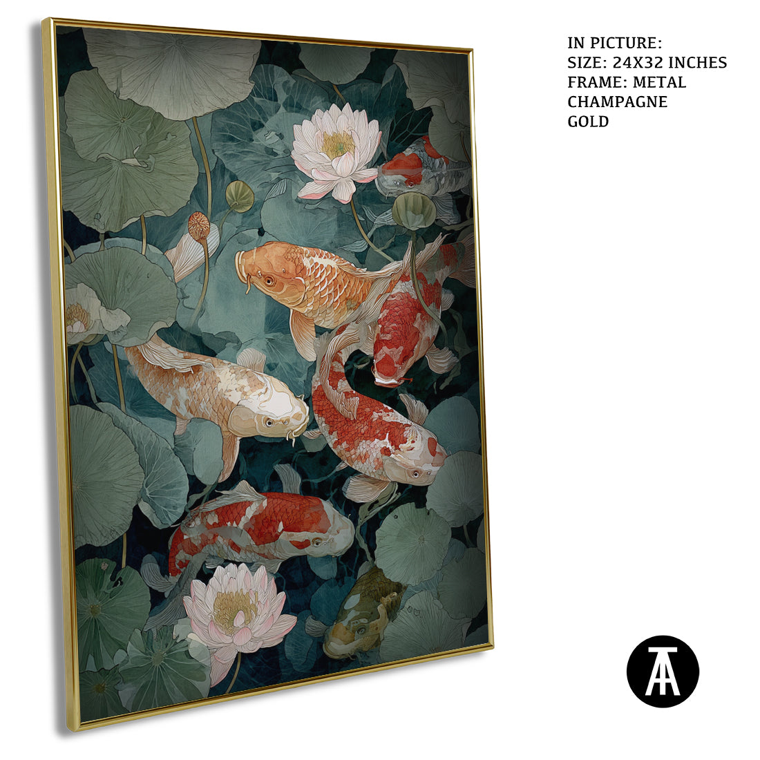 Koi Fishes by Japanese Haiku