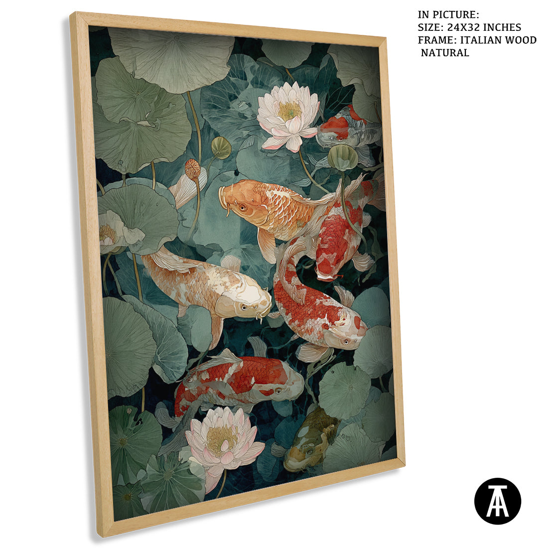 Koi Fishes by Japanese Haiku