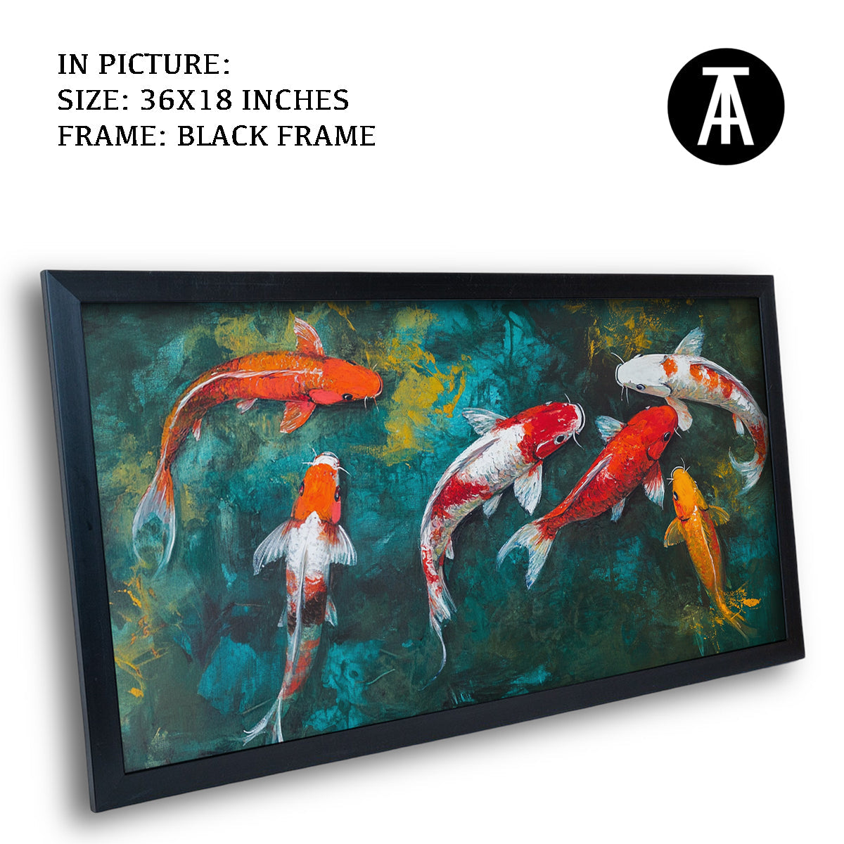 Artwork in Metal Earling Silver Frame