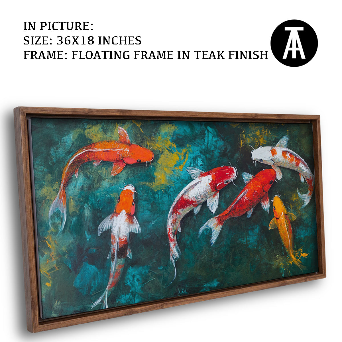 Artwork in Floating Frame