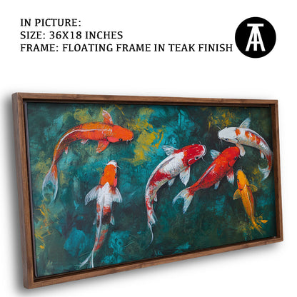 Artwork in Floating Frame