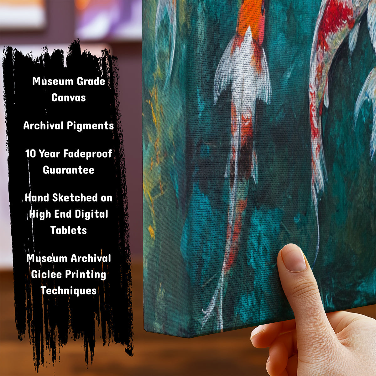 Information about Japanese Canvas Art Print