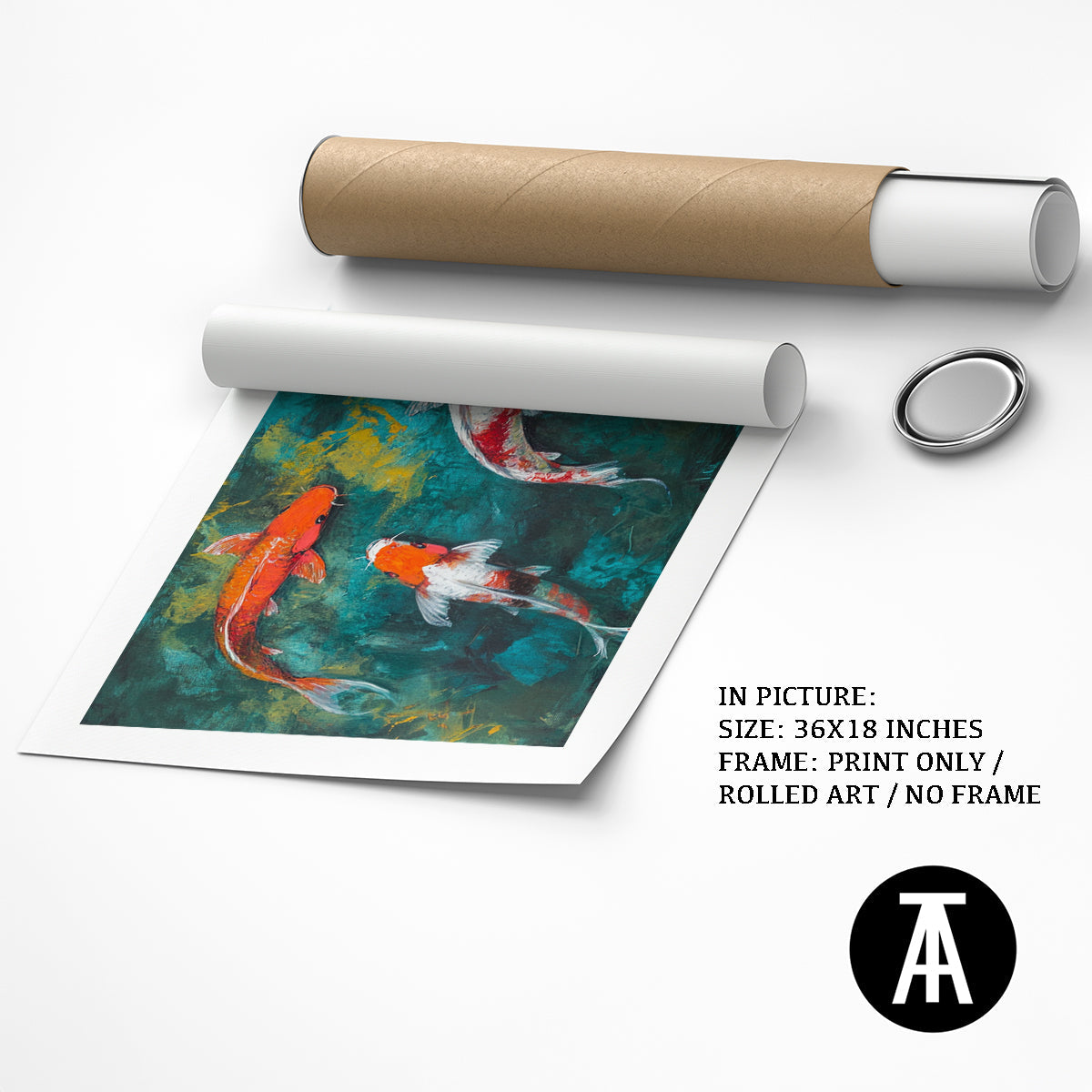 Artwork as Print Only or Rolled Art