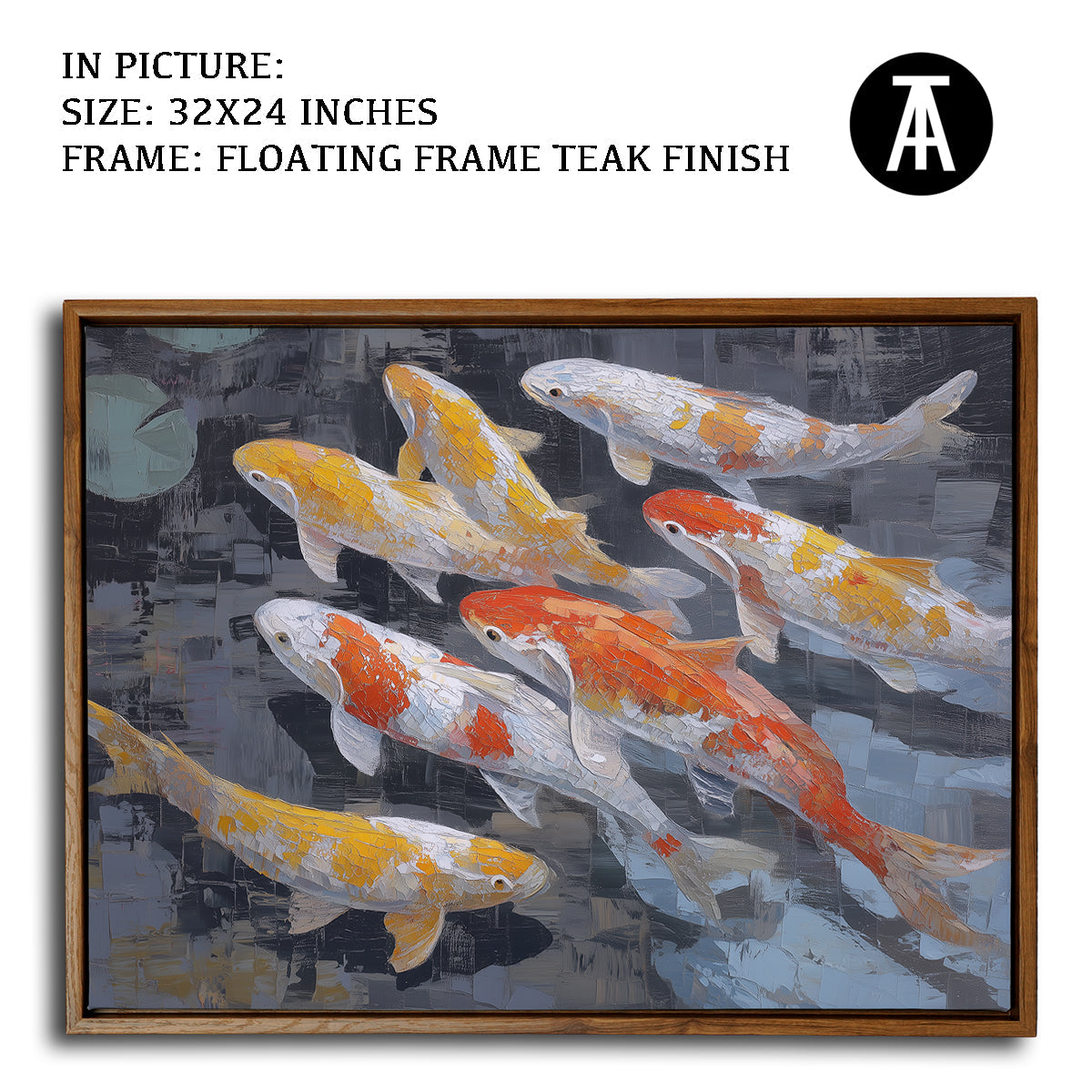 Artwork in Floating Frame