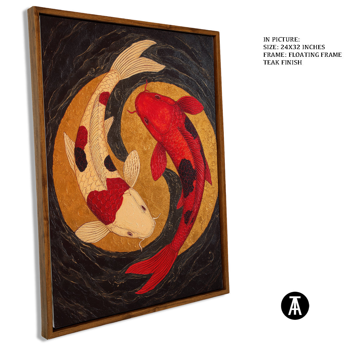 Artwork in Floating Frame