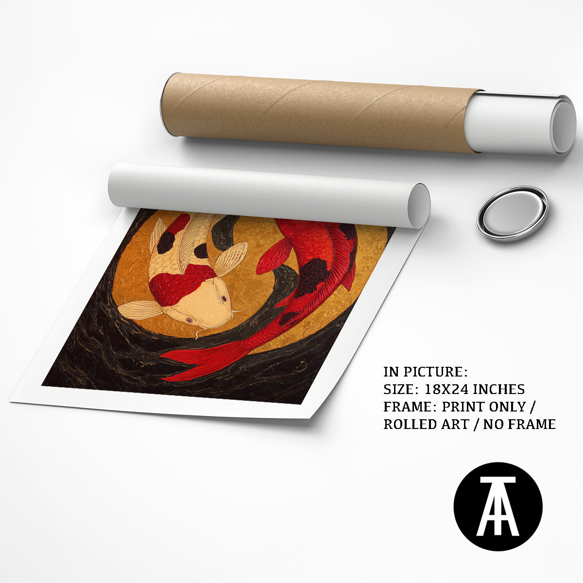Artwork as Print Only or Rolled Art