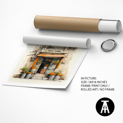 Artwork as Print Only / Rolled Art
