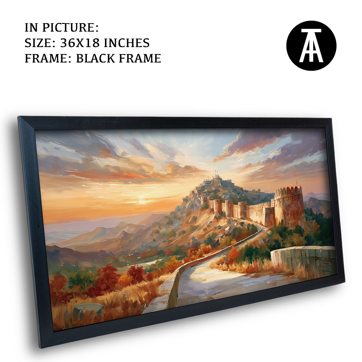 Artwork in Black Frame