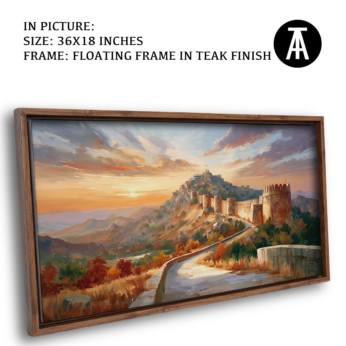 Artwork in Floating Frame