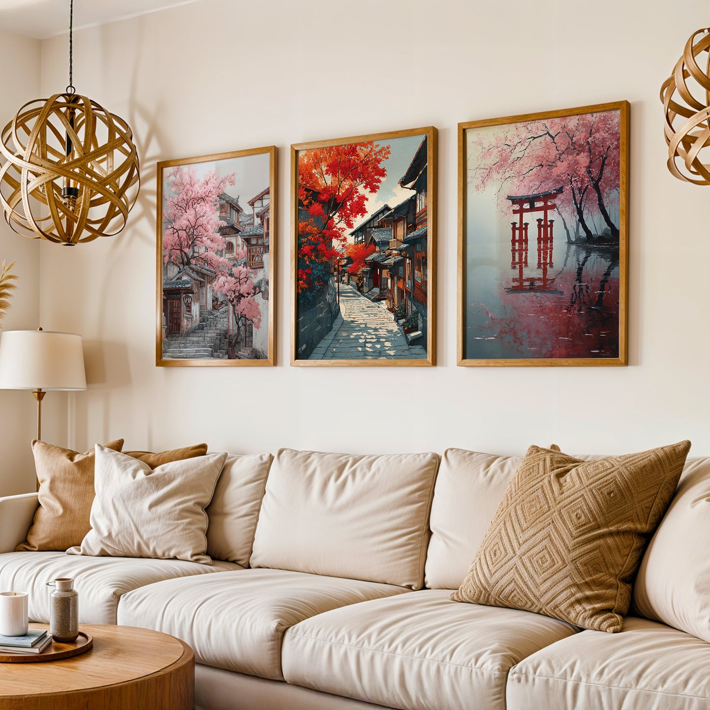 Gallery Wall Set in Lifestyle Setting