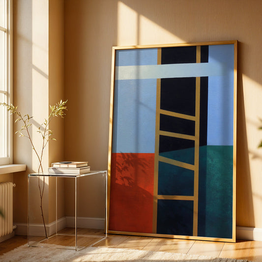 Painting in a Lifestyle Setting