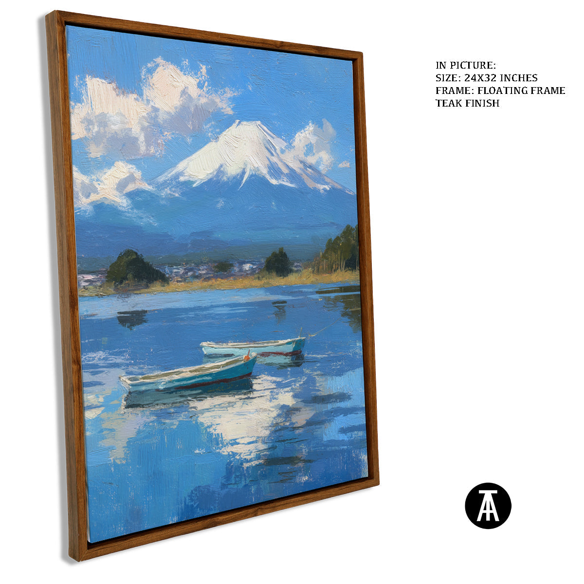 Artwork in Floating Frame