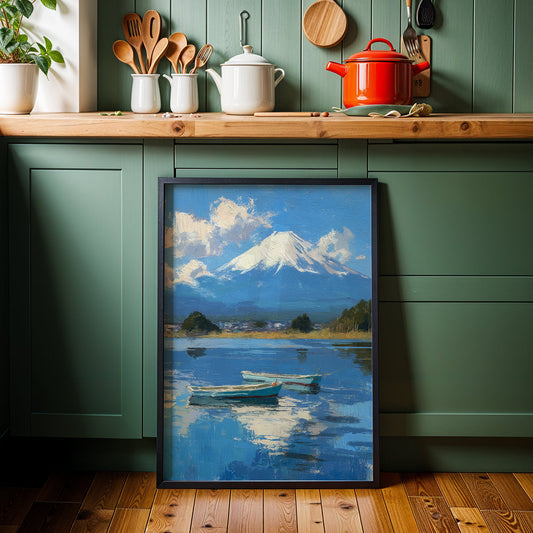 Japanese Artwork in a Lifestyle Setting