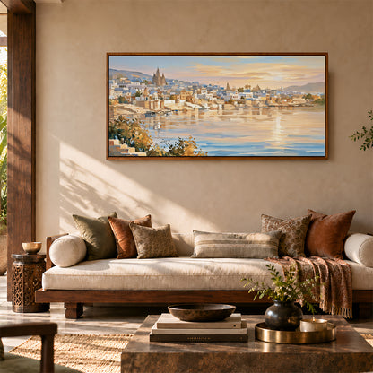 Indian Artwork in a Lifestyle Setting