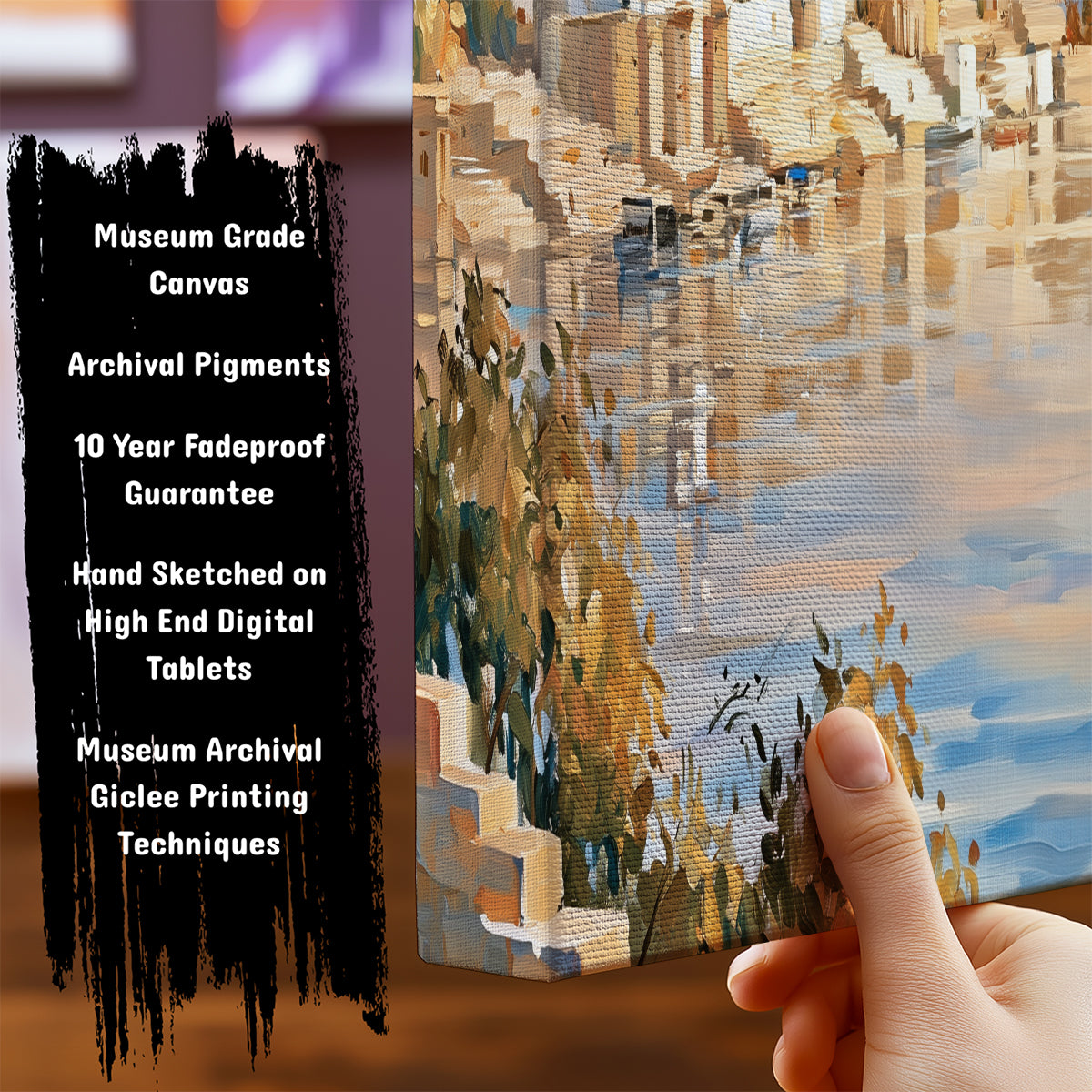 Information about Indian Canvas Art Print