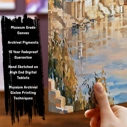 Information about Indian Canvas Art Print