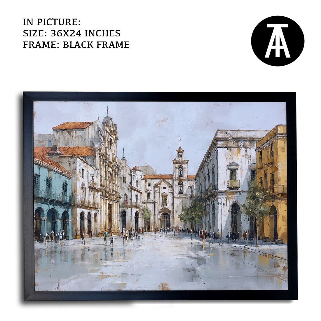 Artwork in Black Frame
