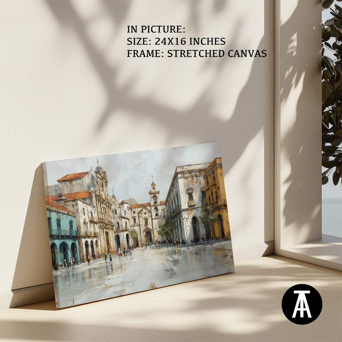 Artwork in Stretched Canvas