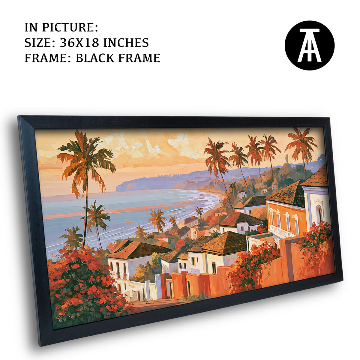 Artwork in Black Frame