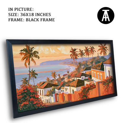 Artwork in Black Frame