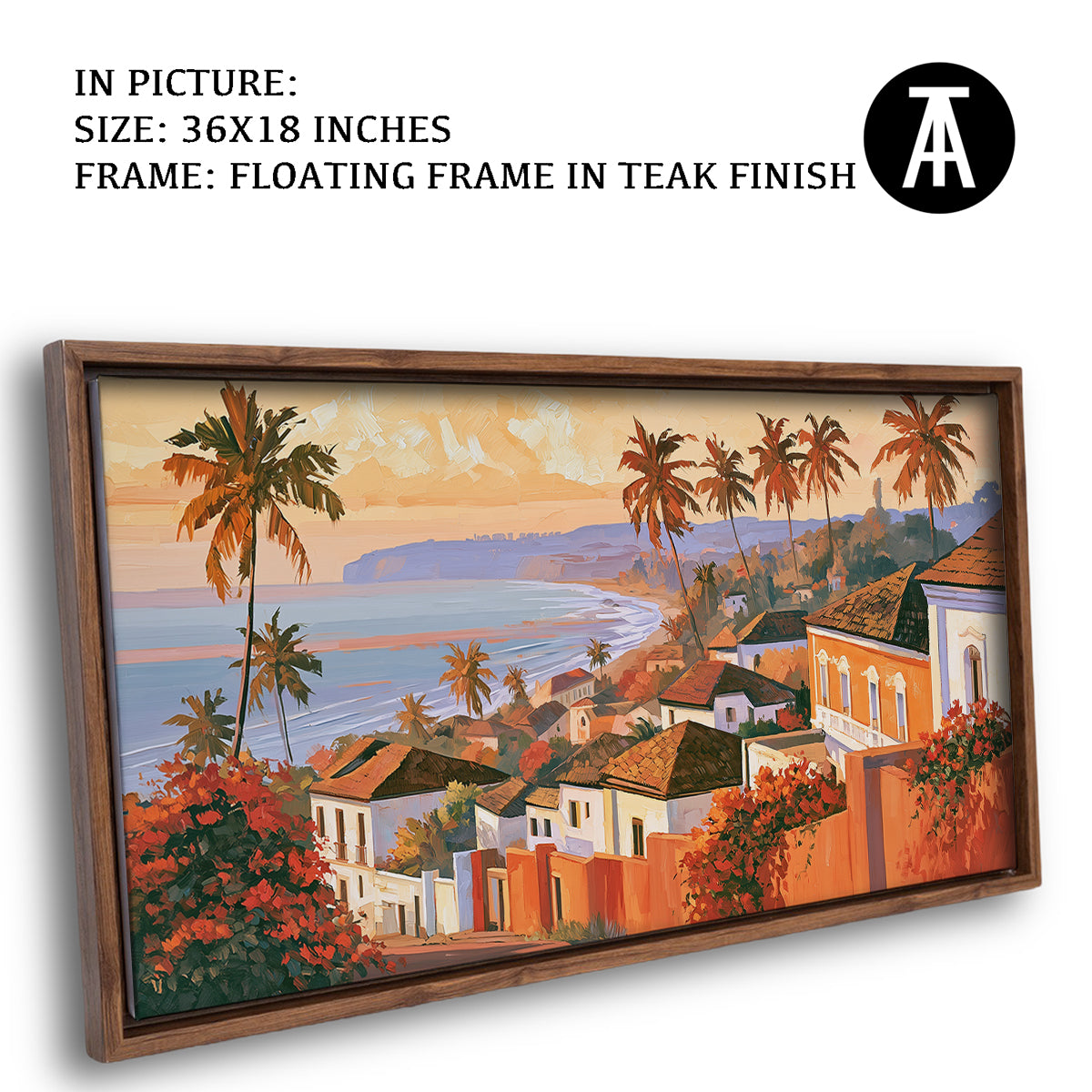 Artwork in Floating Frame