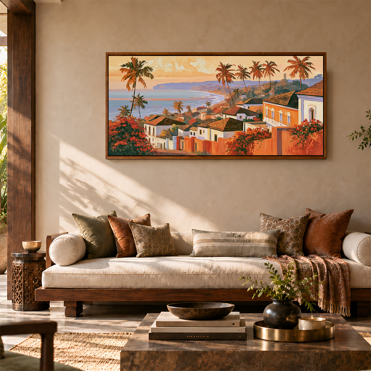 Indian Artwork in a Lifestyle Setting