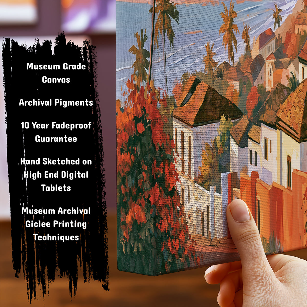 Information about Indian Canvas Art Print