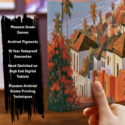 Information about Indian Canvas Art Print
