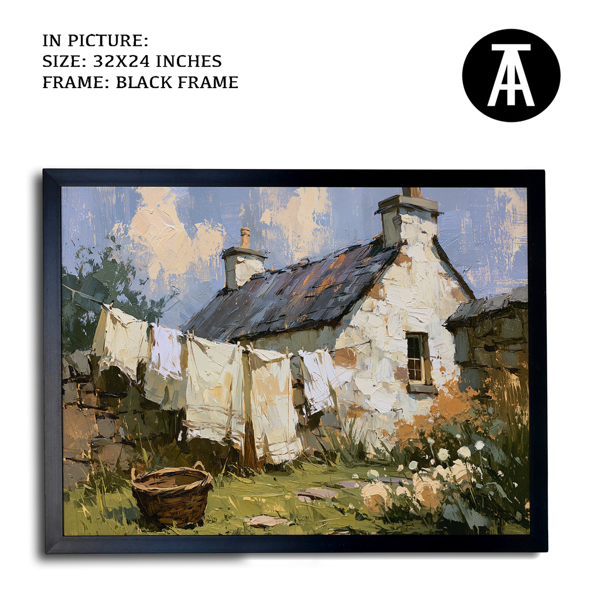 Artwork in Black Frame