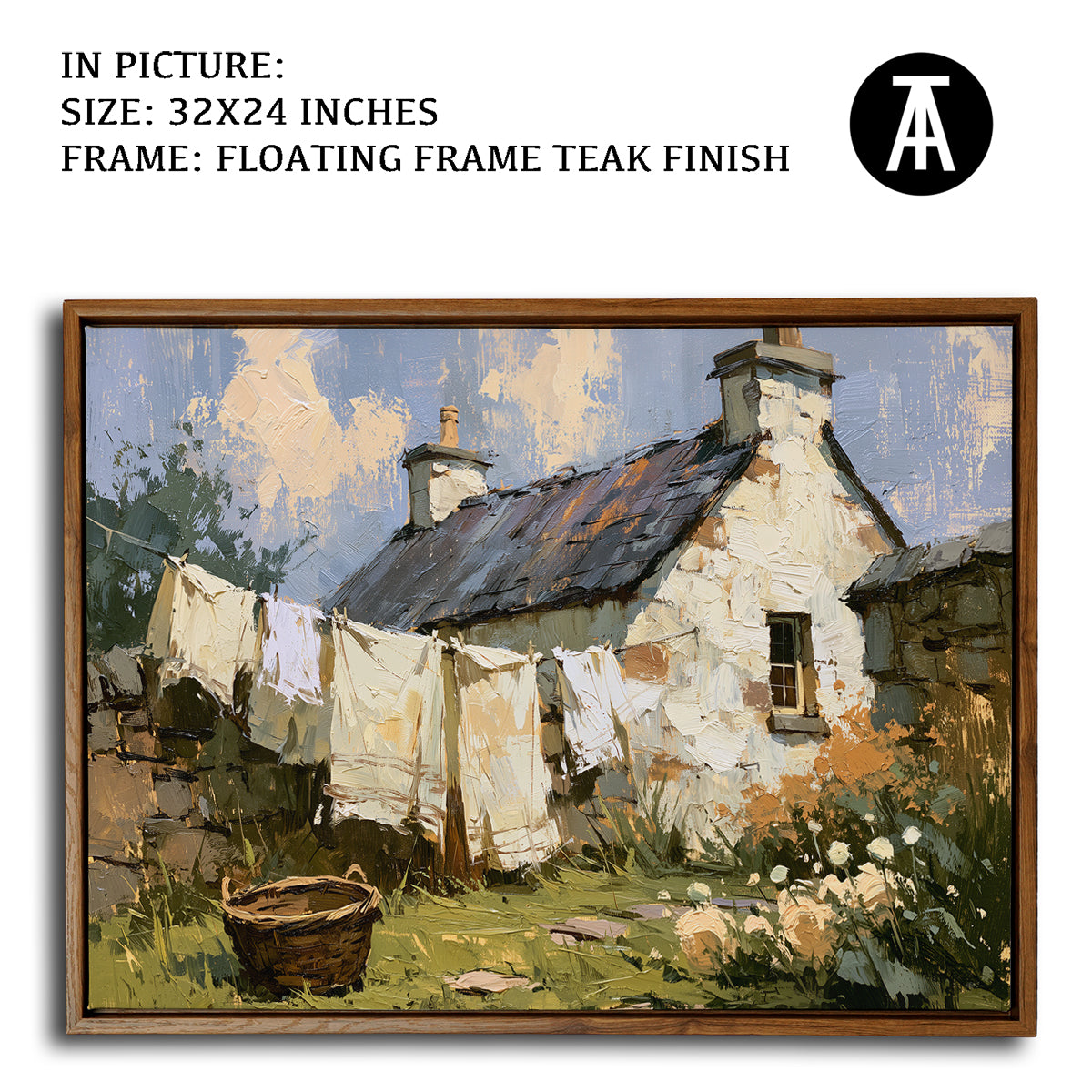 Artwork in Floating Frame