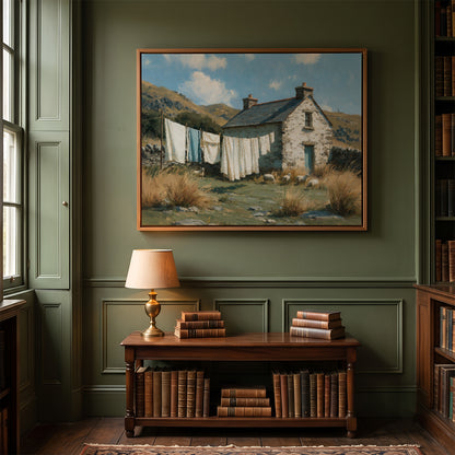 Painting in a Lifestyle Setting