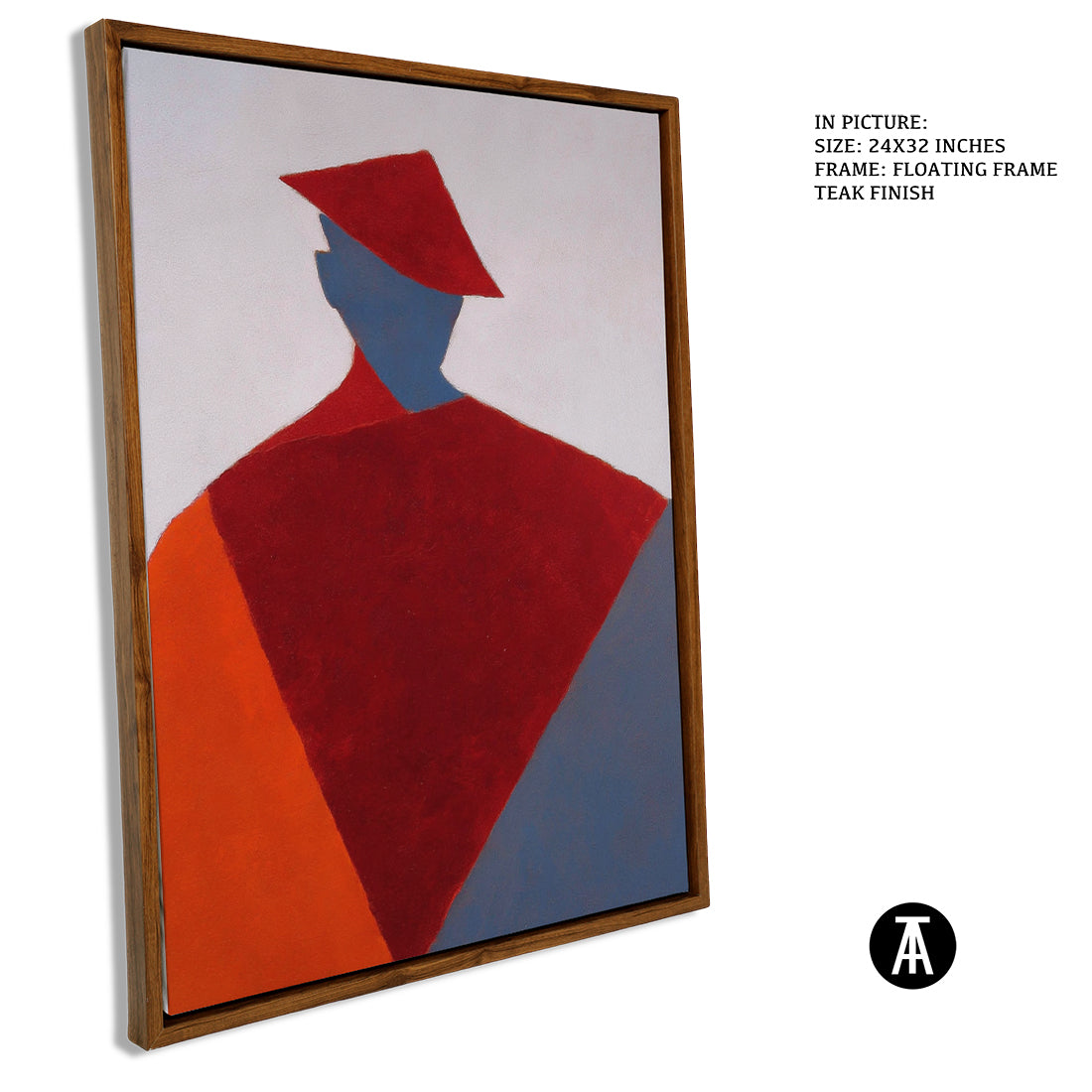 Artwork in Floating Frame