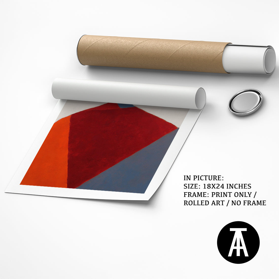 Artwork as Print Only or Rolled Art