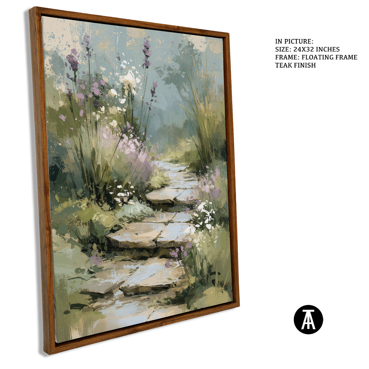 Artwork in Floating Frame