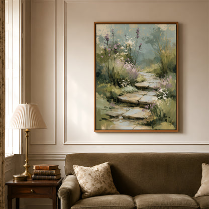 Painting in a Lifestyle Setting