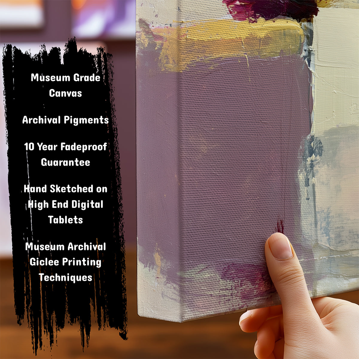 Information about Abstract Art Print