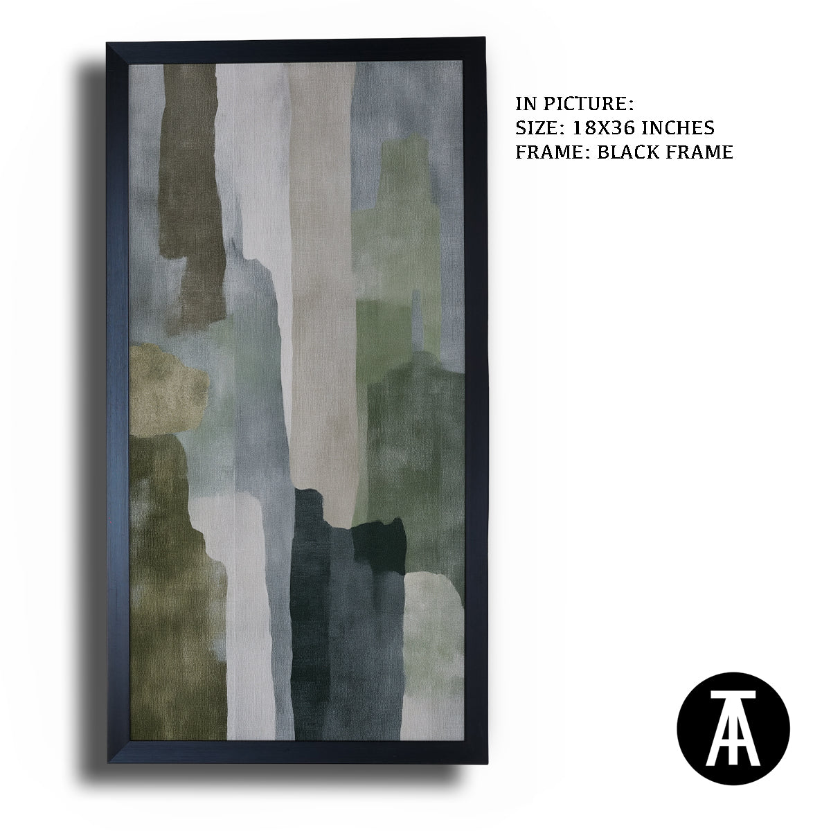 Artwork in Metal Earling Silver Frame