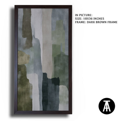 Artwork in Metal Champagne Gold Frame