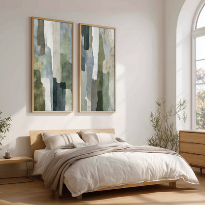 Abstract Artwork Set in a Lifestyle Setting