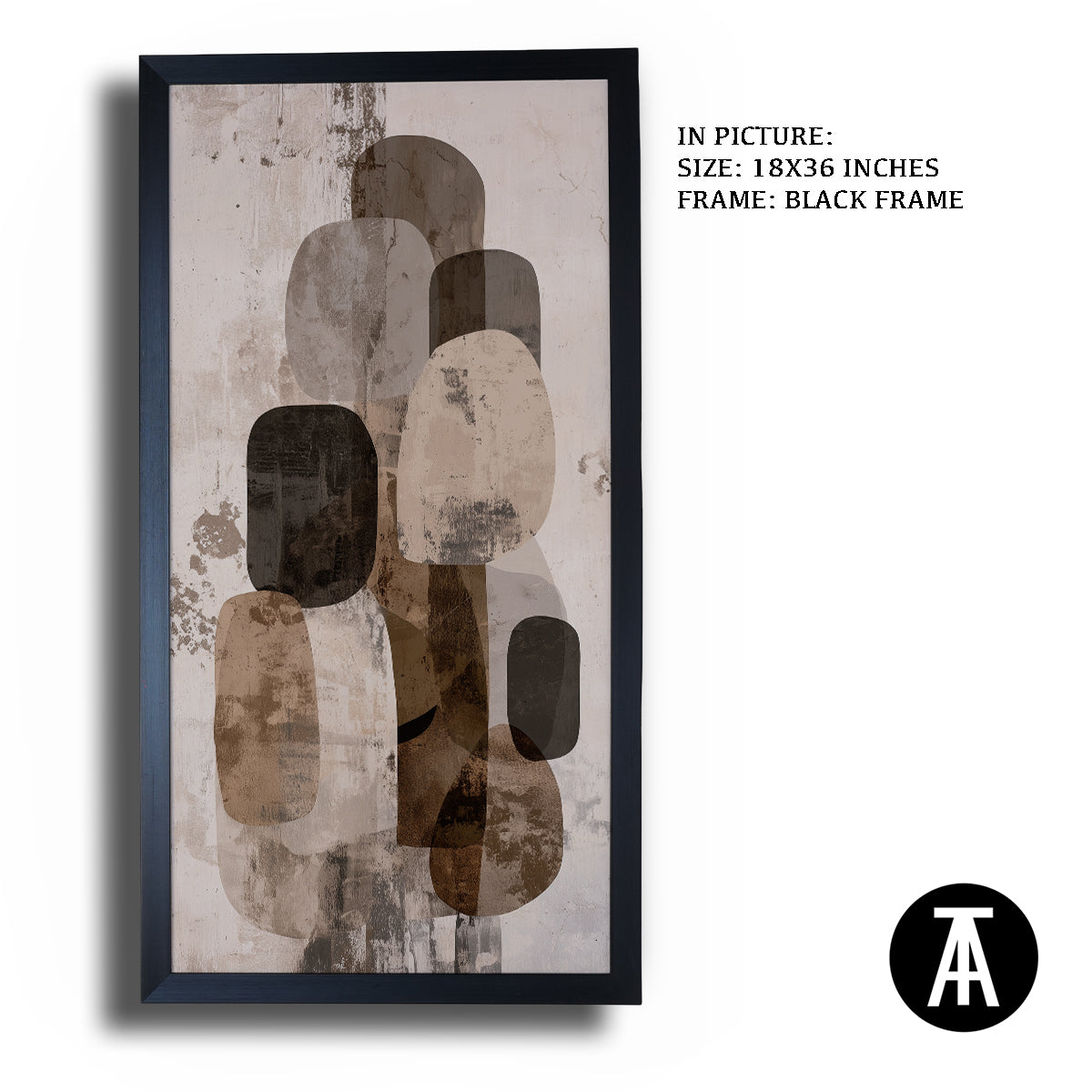 Artwork in Black Frame