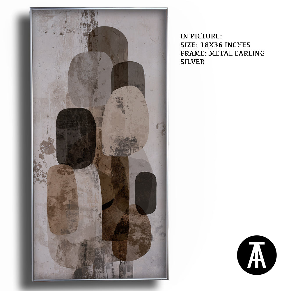 Artwork in Metal Earling Silver Frame