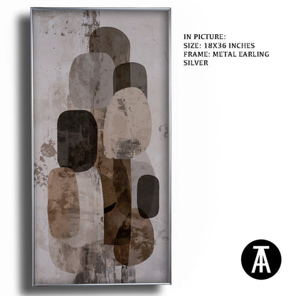 Artwork in Metal Earling Silver Frame