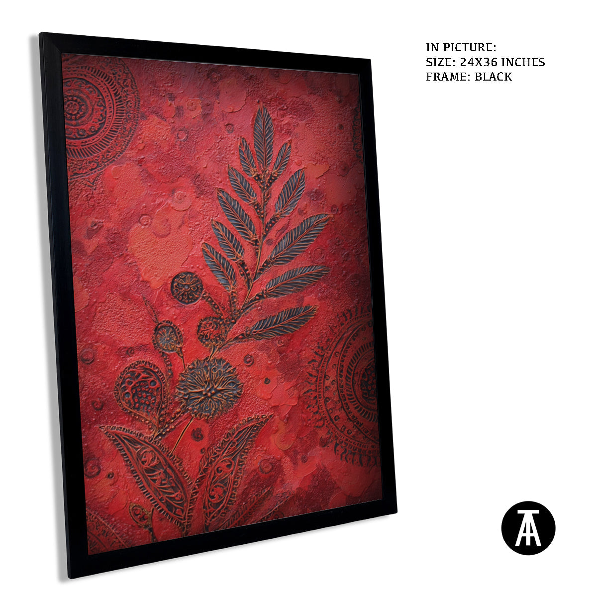 Artwork in Black Frame