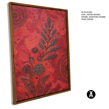 Artwork in Floating Frame