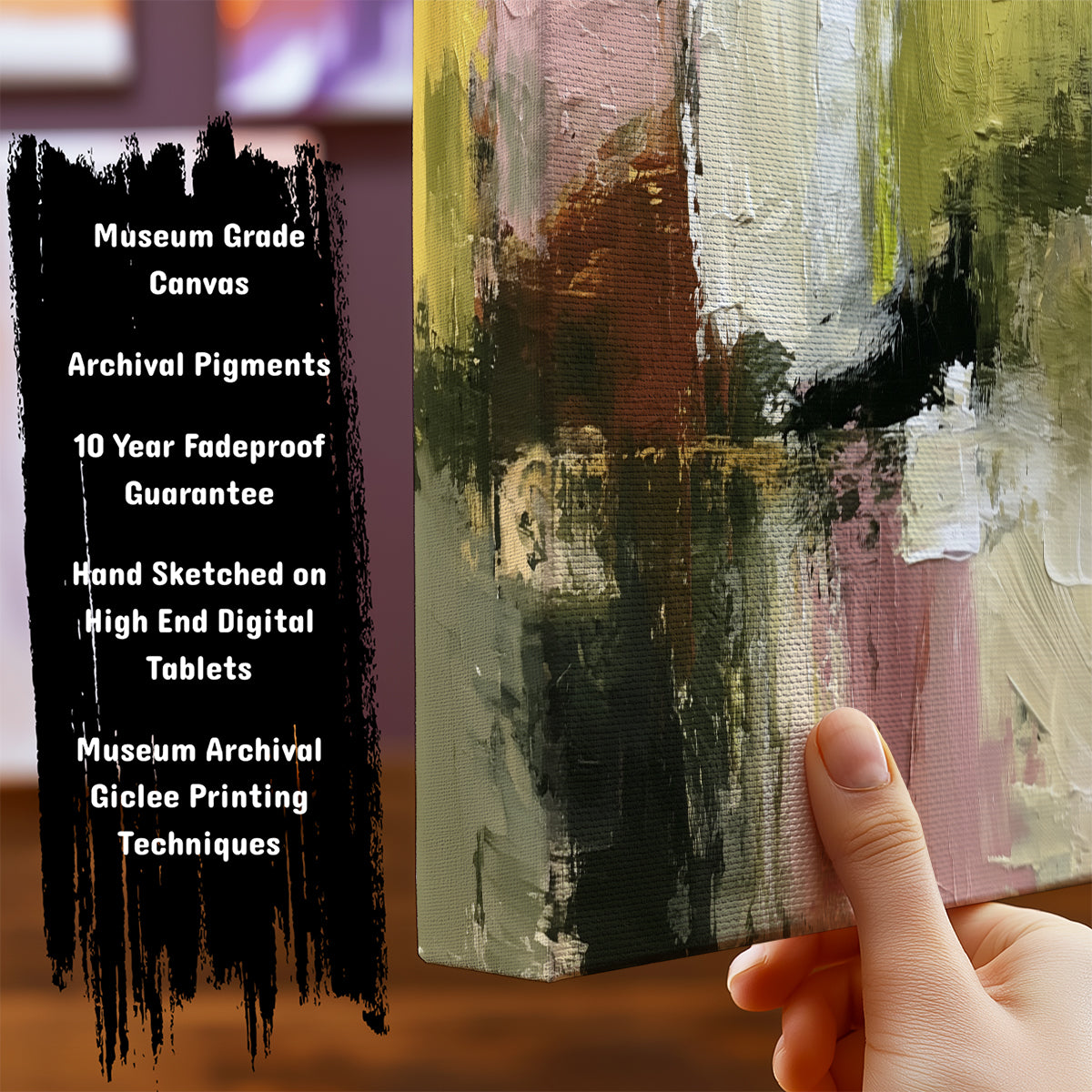 Information about Abstract Art Print